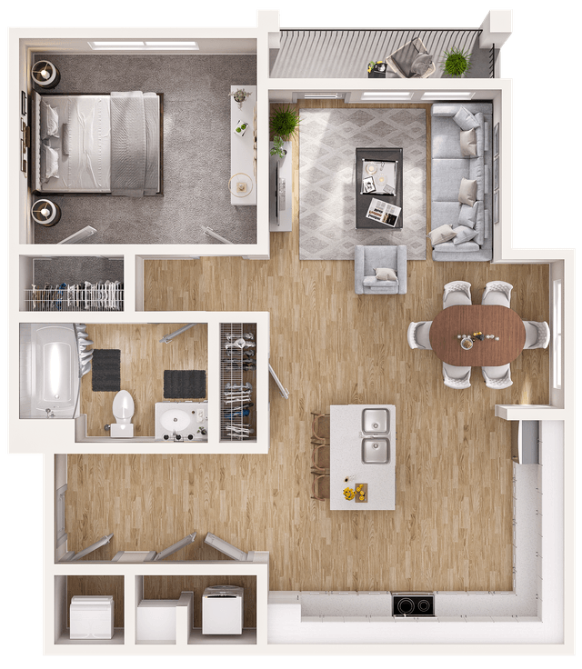 A2 floor plan